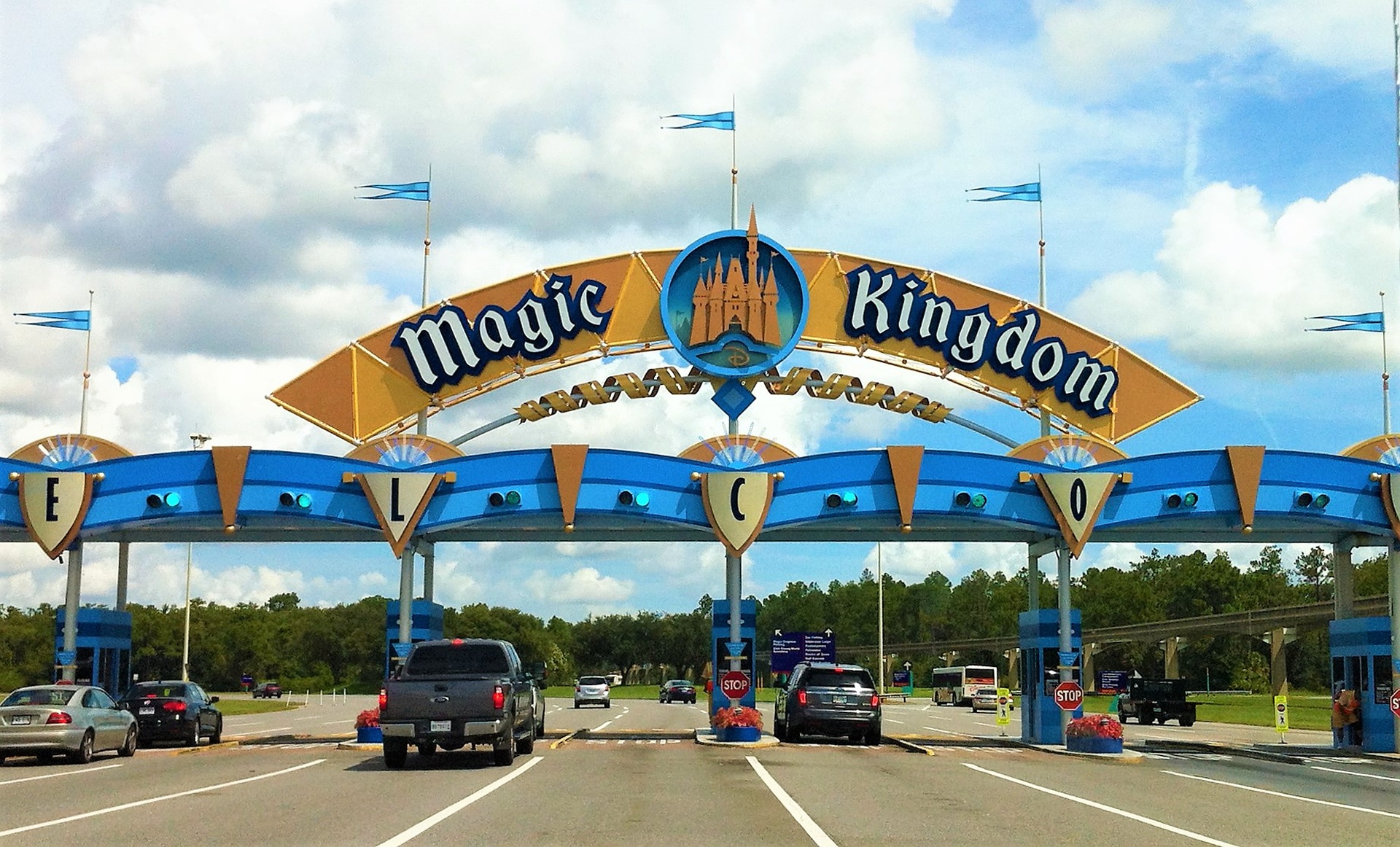 Magic kingdom vehicle entrance