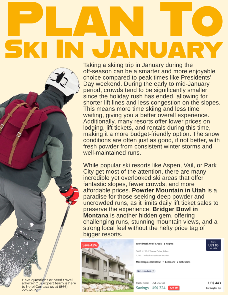 Plant to Ski in January blog post