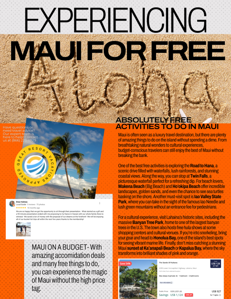 Experiencing Maui for free thumbnail