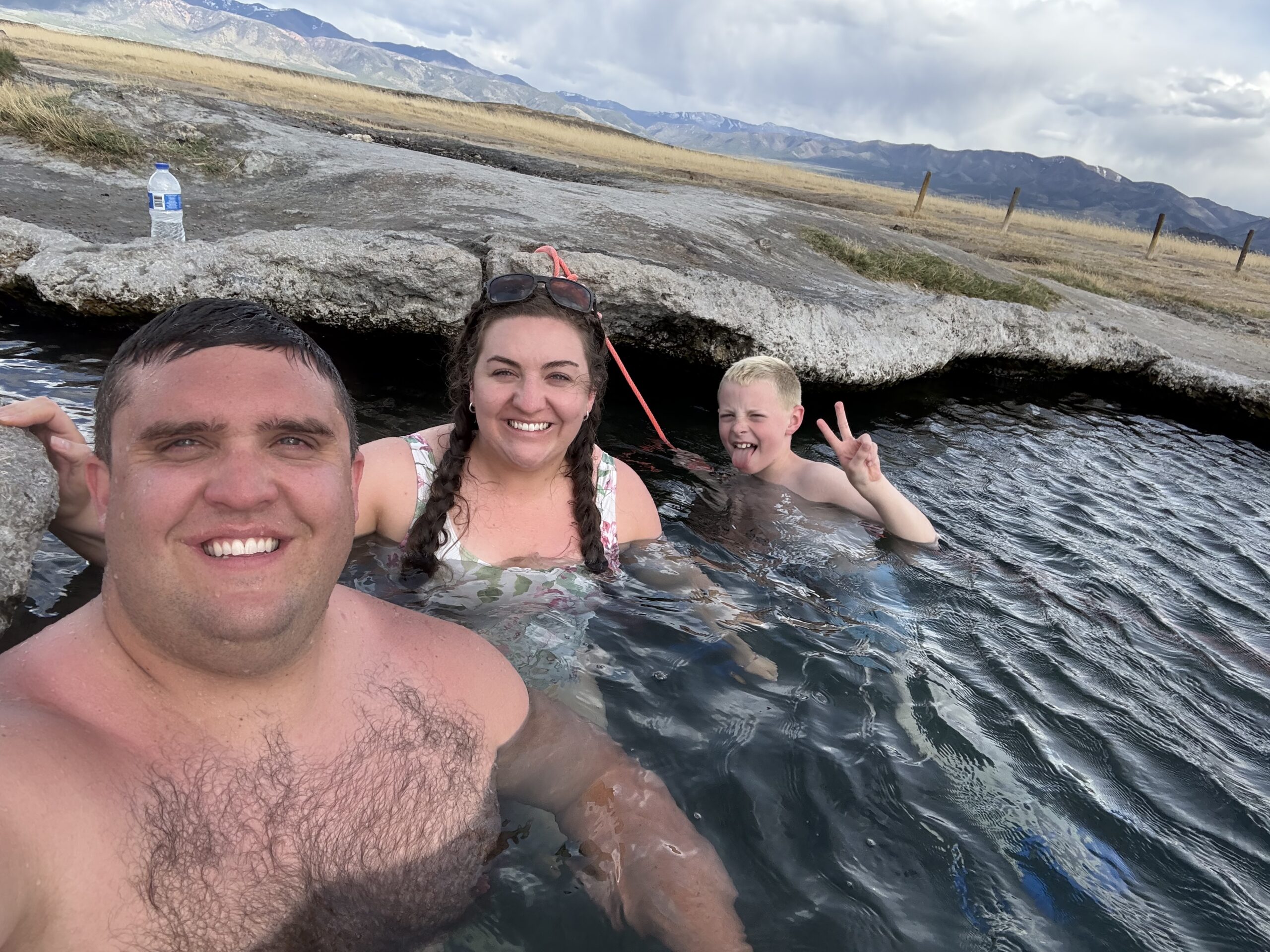 Meadow hot springs by Fillmore