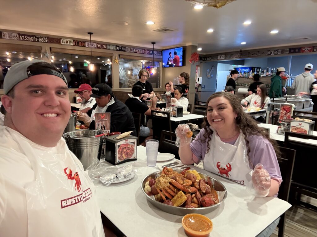 Rusty crab shack st geroge tj review