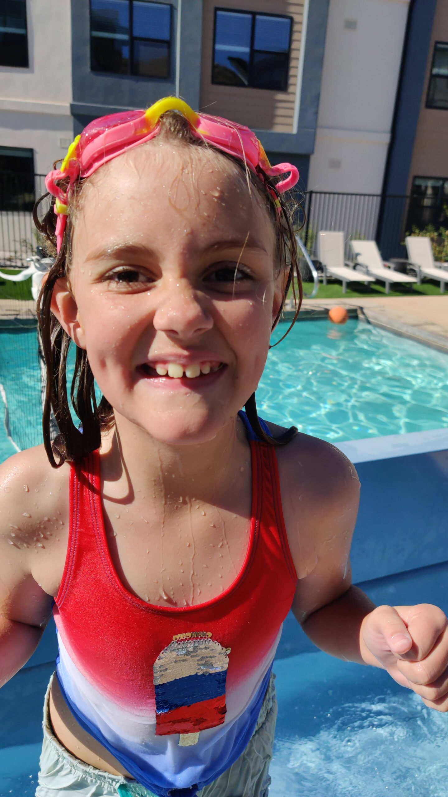 Cliff Side Retreat 4 Bedroom Townhouse pool young girl swimming